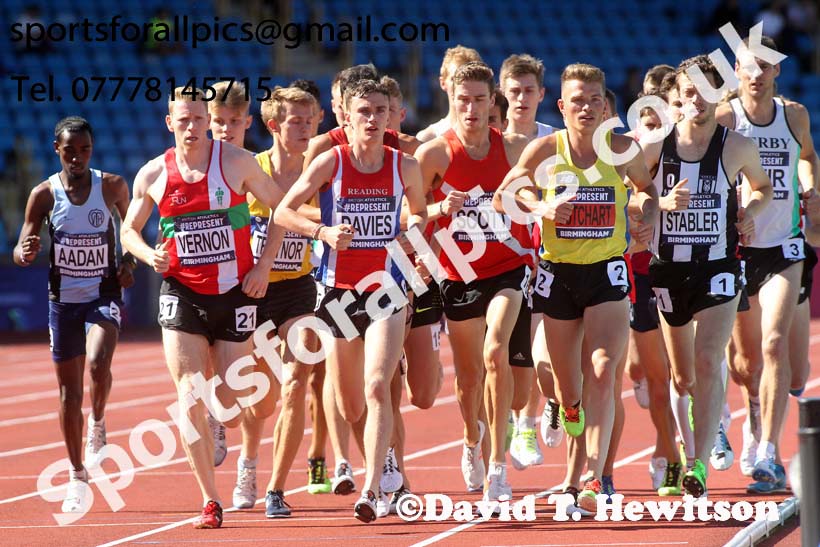 Mens 5000 metres, World Championship Team Trials, Alexander Stadium, Birmingham
